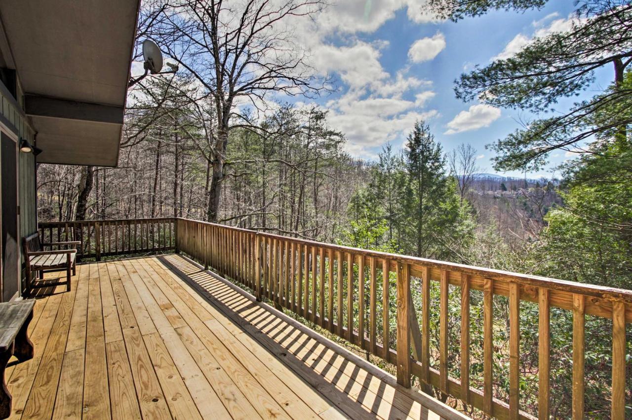 Quiet Cabin With Mountain Views About 3 Mi To Gatlinburg Eksteriør billede