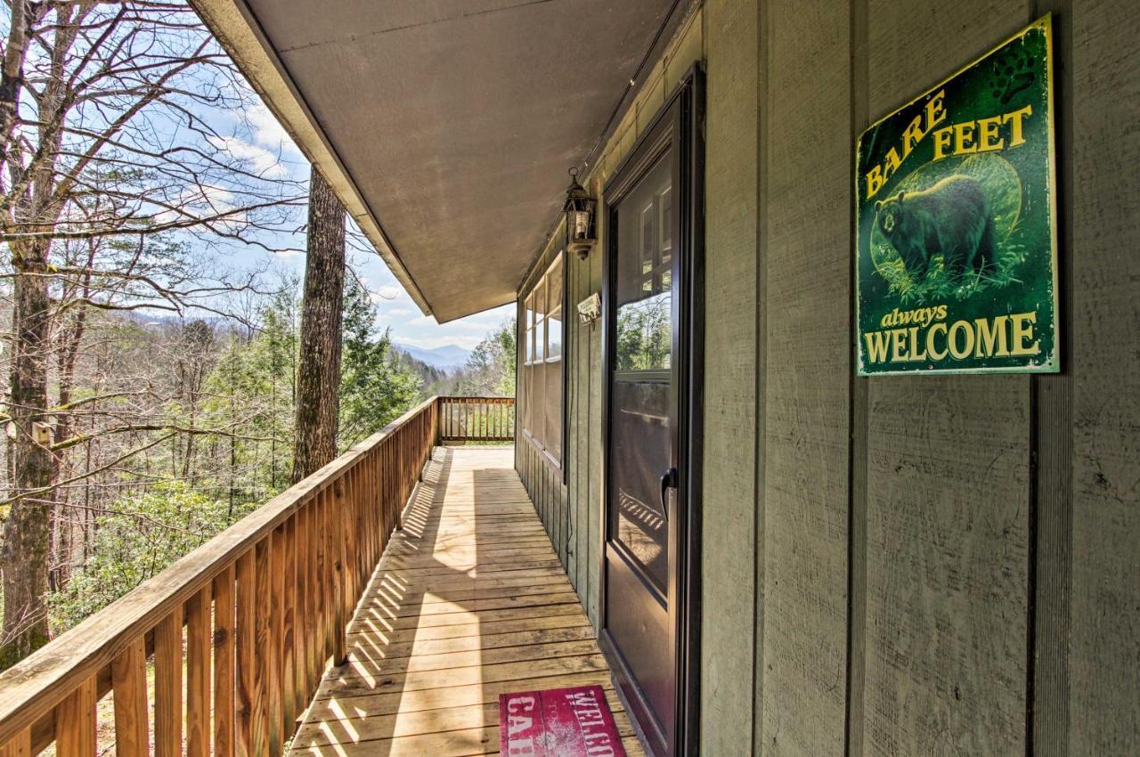 Quiet Cabin With Mountain Views About 3 Mi To Gatlinburg Eksteriør billede